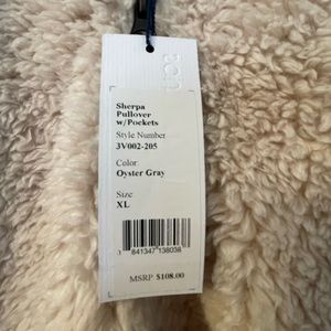 Southern Shirt: Sherpa Pullover with Pockets